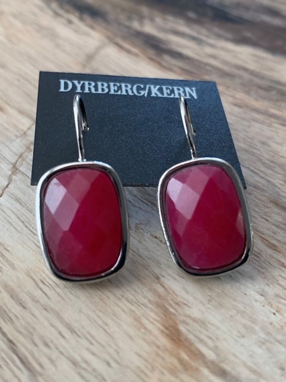 Dyrberg/Kern Lewa Jade earrings in pink